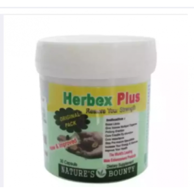 Herbex Plus Sexual Erection Strength Penis Length-30 Capsule